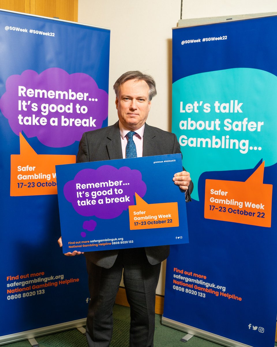 Crawley MP <a href="/HenrySmithUK/">Henry Smith 🇬🇧</a> today backed #SGWeek22, the industry-wide campaign promoting Safer Gambling.

To find out more about safer gambling visit safergamblinguk.org