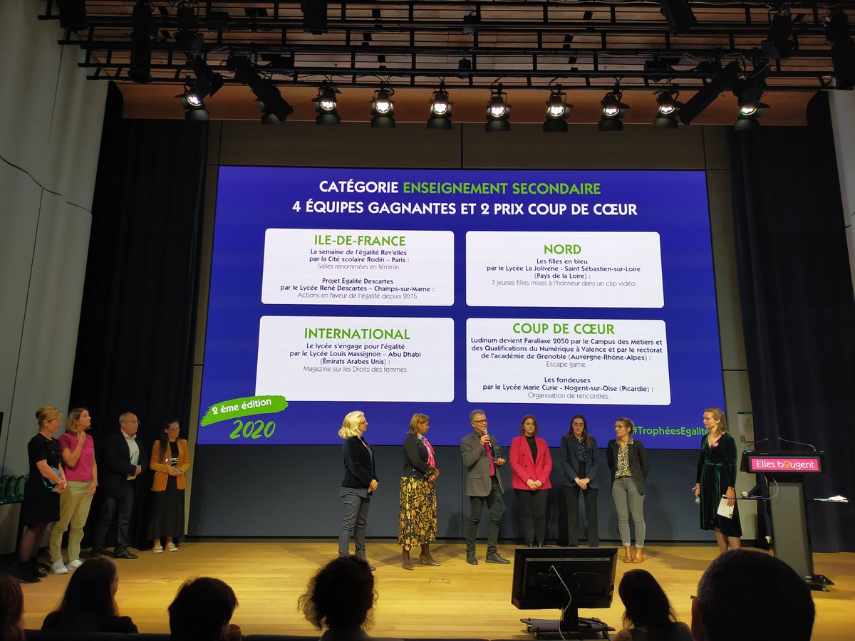 BarruetC's tweet photo. Trophées de l'égalité 2020 @Ellesbougent chez @VINCI
Coup de coeur pour les fondeuses par le lycée Marie Curie de Nogent sur Oise (Picardie)
#TrophéesEgalitéEB https://t.co/zyKwu0BnwN