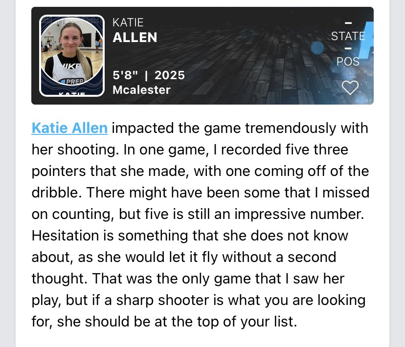 Awesome job Katie 🔥🔥<a href="/KatelynnAllen06/">Katie Allen</a>