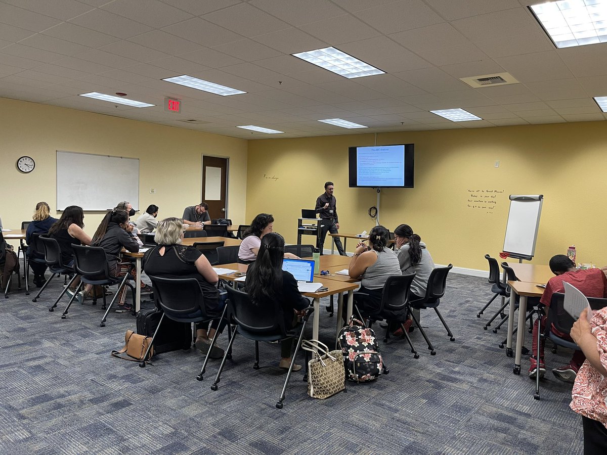 Great turnout for our PD this afternoon. Thanks Curtis!