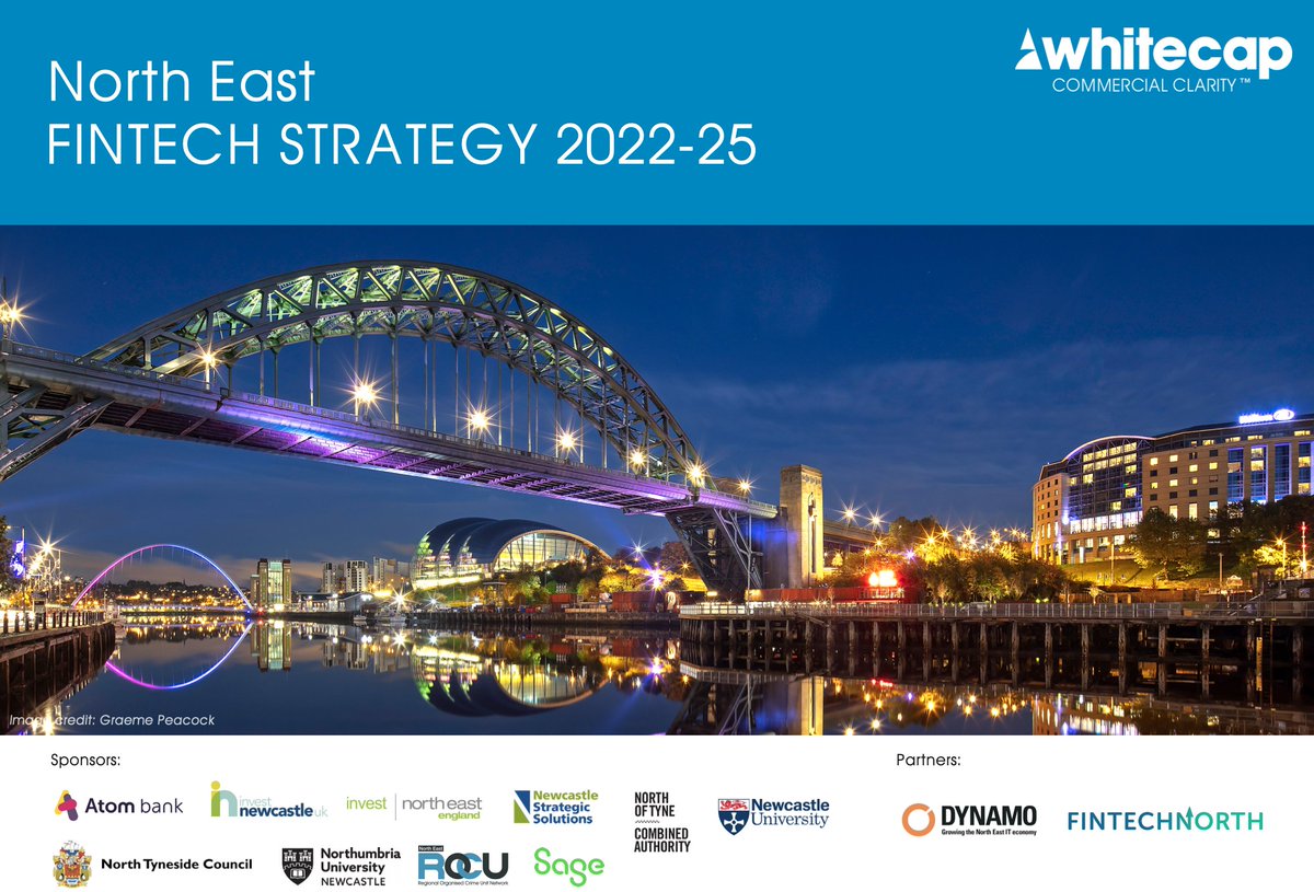PUBLISHED TODAY: North East FinTech strategy identifies opportunity to create more than 2,000 new jobs in the North East by the end of 2025 whitecapconsulting.co.uk/press-release/… #NEfintechstrategy <a href="/WhitecapConsult/">Whitecap Consulting</a>.