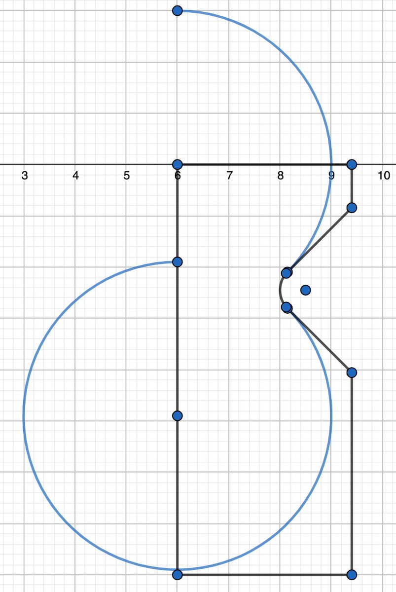 marcuswu's tweet photo. I'm excited that I got my geometric constraint solver solving a more complex sketch. Nodes in the graph represent elements, lines represent constraints. #math #cad #programming #algorithm https://t.co/tqk7NKEkUt