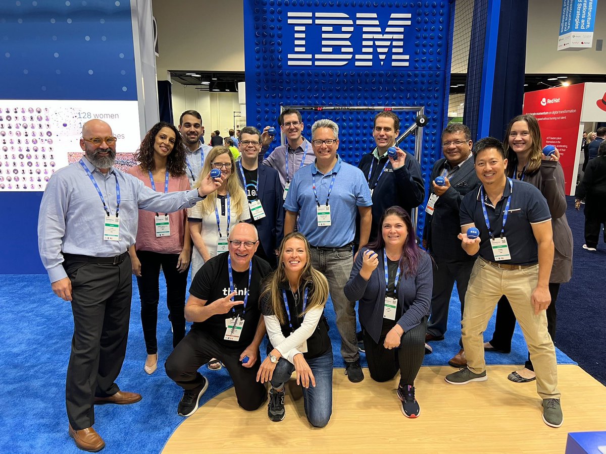 What an all star team I’ve had the pleasure to work with this week. I got to meet so many great IBMers at @Gartner_SYM #GartnerSYM