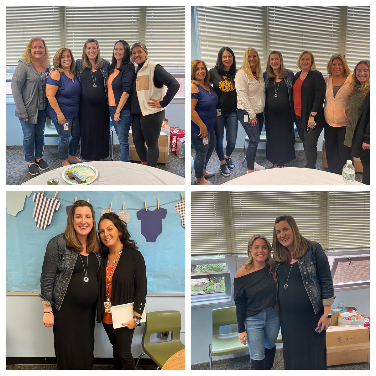 CRAMrsWeiss's tweet photo. Beyond grateful for the amount of love and support my Applegate family shared with me today! It truly was such a beautiful baby shower and I can’t thank you all enough! 💙👶🏻🍼💙#Weisspartyof5 #Identicaltwins @CRA_Bulldogs @MissWeis16 @MrsFilozof_FTS https://t.co/TY3CYTRFJE
