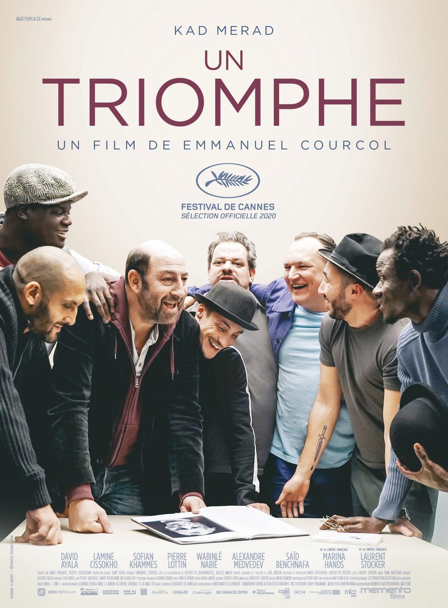tochekarla's tweet photo. #RecomendacionCineFrances
#UnTriomphe basada en un hecho real, cuenta la historia de un actor que terminó formando en actuación a unos presidiarios en París (Francia) sin imaginarse las sorpresas que se llevaría.
Película del 2020, escrita y dirigida por
Emmanuel Courcol. https://t.co/h7YFzekRw7