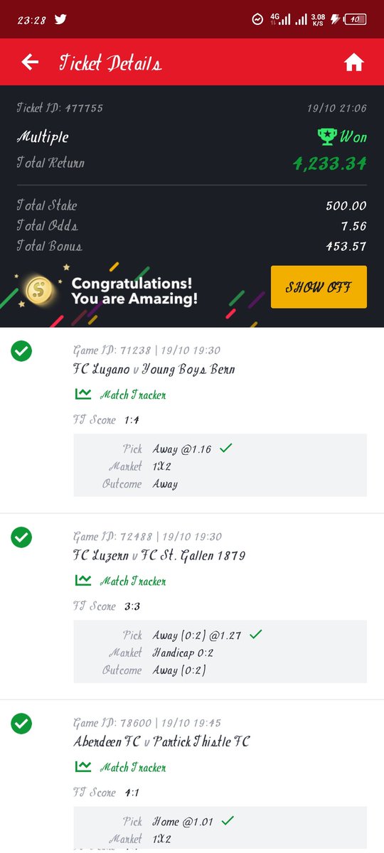 Ifetemitope2018's tweet photo. Boom todays game💥🤯 @Ekitipikin @cindy_blog @jayfund11 https://t.co/LG54gs7pki