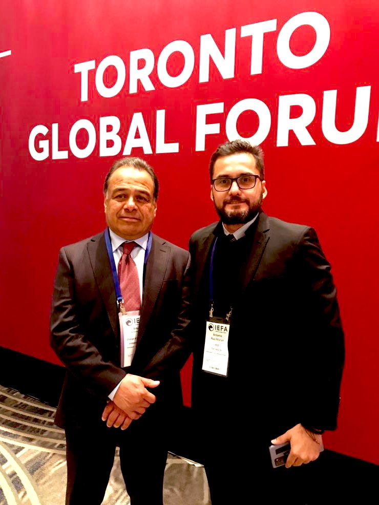 En #Toronto el Embajador <a href="/HernandezBasave/">A. Hernández Basave</a> se reunió con mexicanos 🇲🇽de empresas innovadoras como <a href="/TociHealth/">TOCI HEALTH</a> que brinda soluciones contra el dolor muscular #TorontoGlobalForum