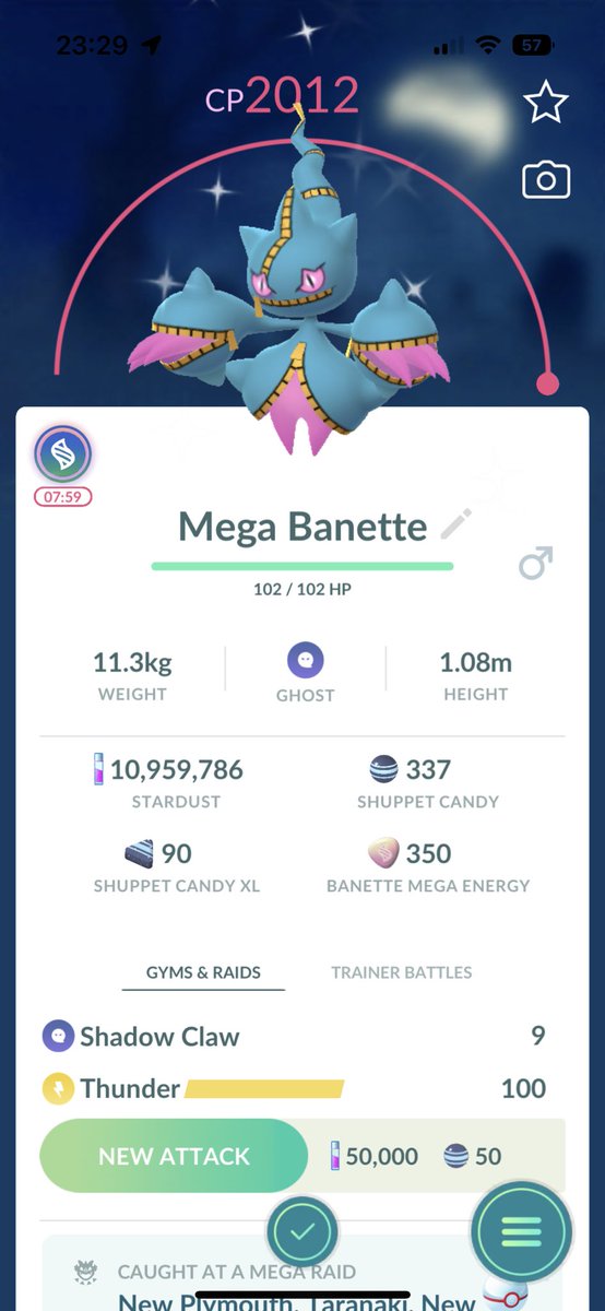 aPokespokes's tweet photo. It’s sooooo pretty!! 😍🥰 #PoGO #PokemonGO #MegaRaids #MegaBanette #KiwiFriends #ShinyMega #ShinyCheck #ShinyPokemon #SingaKongRaiders https://t.co/xqCpxVD7v6