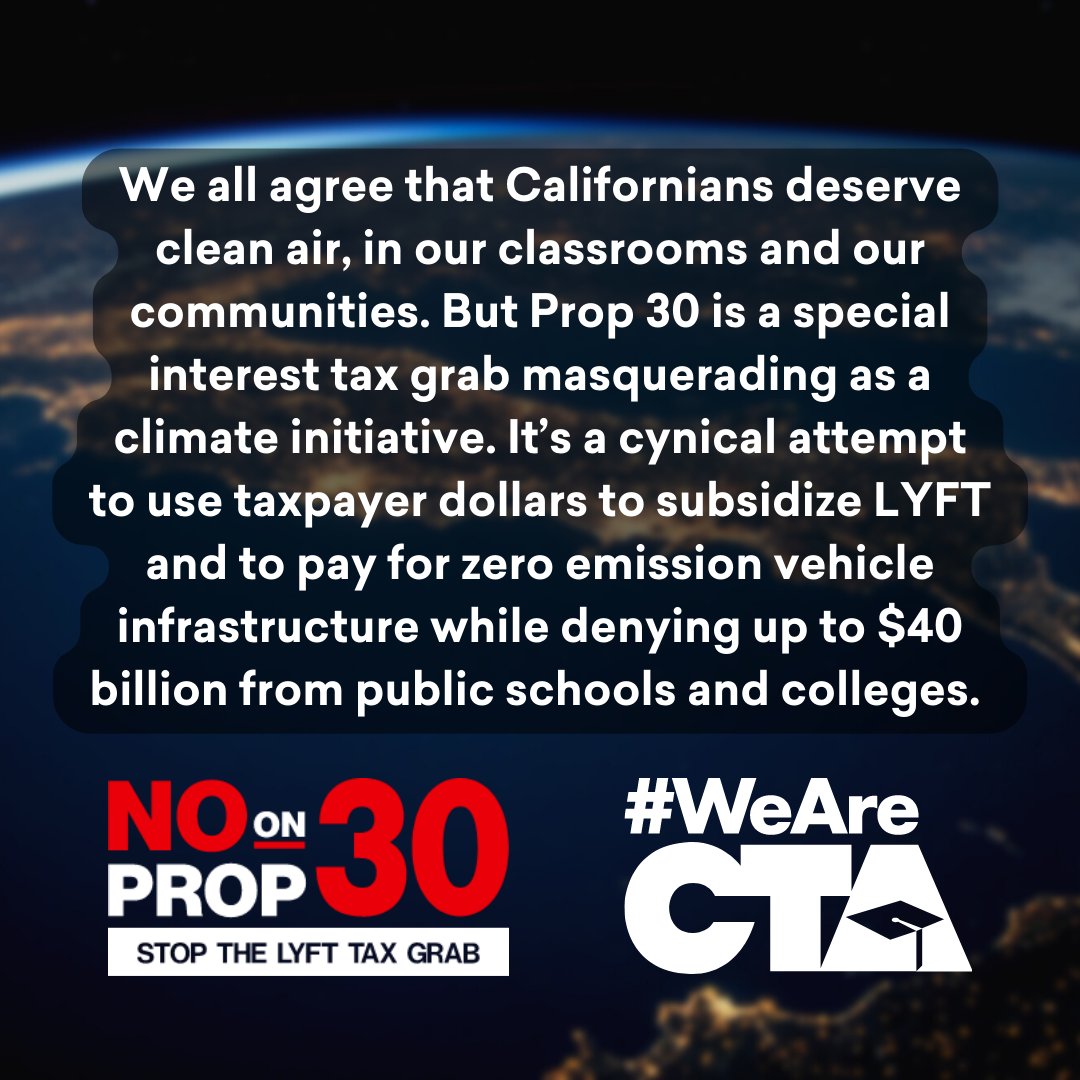 California Teachers Association tweet media