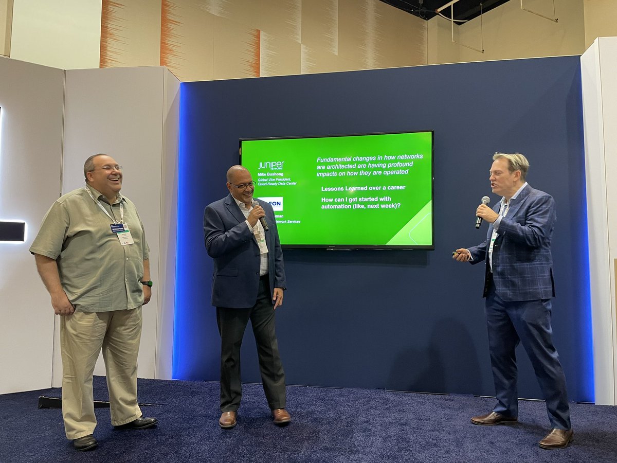 SecuritySparkle's tweet photo. @LeonMedical Director of Network Services talking Security &amp; IT transformation to ensure patients can always get the care they need as soon as they need it #IoTSecurity #ZeroTrust #automation #threatawarenetwork @JuniperNetworks @Gartner_inc https://t.co/4QJNImkYGA