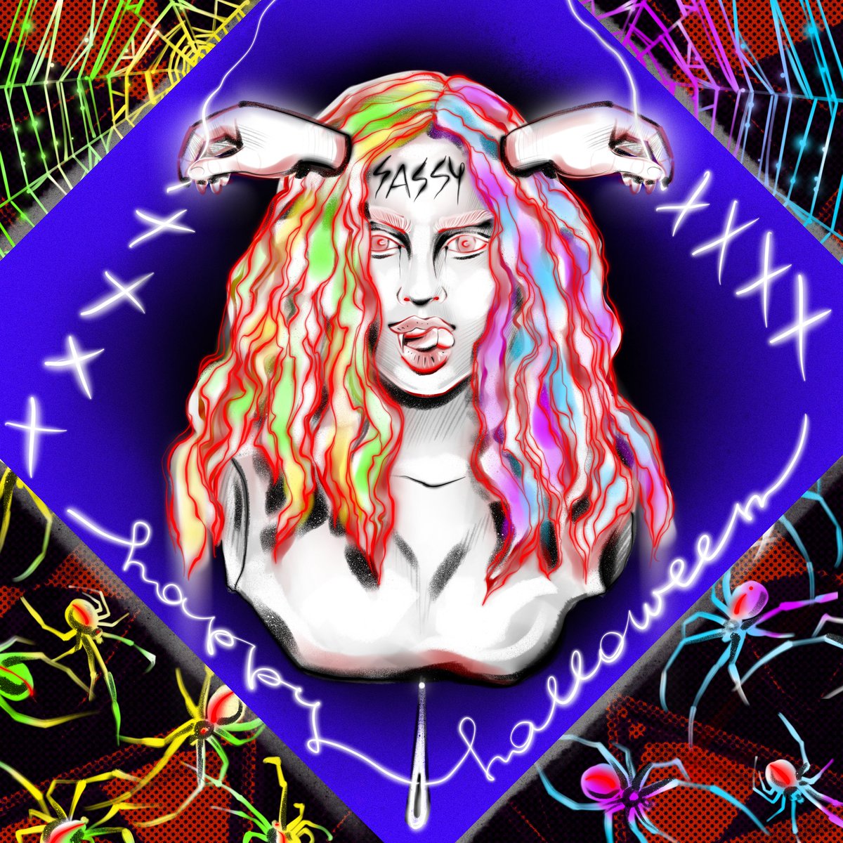 NatashaM2022's tweet photo. GN with NEW DROP🕷🕷
My entry for the contest #csecontest by @CrazySassyExes !!!🔥🔥
🕸 1/1 "Alpha # 9 / Crazy Sassy"
🕸 Collection "Alpha girlz"
🕸 0.03 eth @opensea
Sometimes she becomes crazy when she wants to achieve her goals. Especially on Halloween's night!🪡🧵
Link👇 https://t.co/b68hKJ5DJK