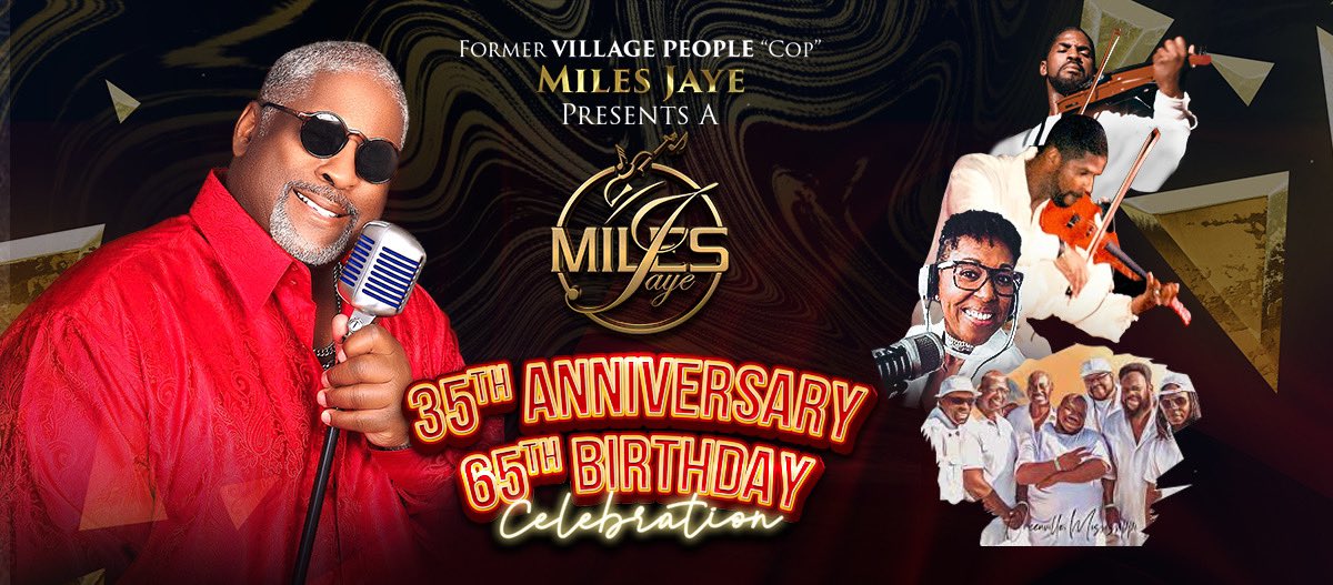 MilesJaye's tweet photo. 5 Good Reasons to Join Miles Jaye’s 35/65 Celebration

Reason #1 Phyllis Hyman said... "That's a singing fool."

Click here for tickets:
https://t.co/L0j82k1RUD 394139039477?aff=ebdssbdestsearch

#milesjayebirthdaycelebration #milesjaye  #milesjaye3565 https://t.co/CYBwmoybJ5