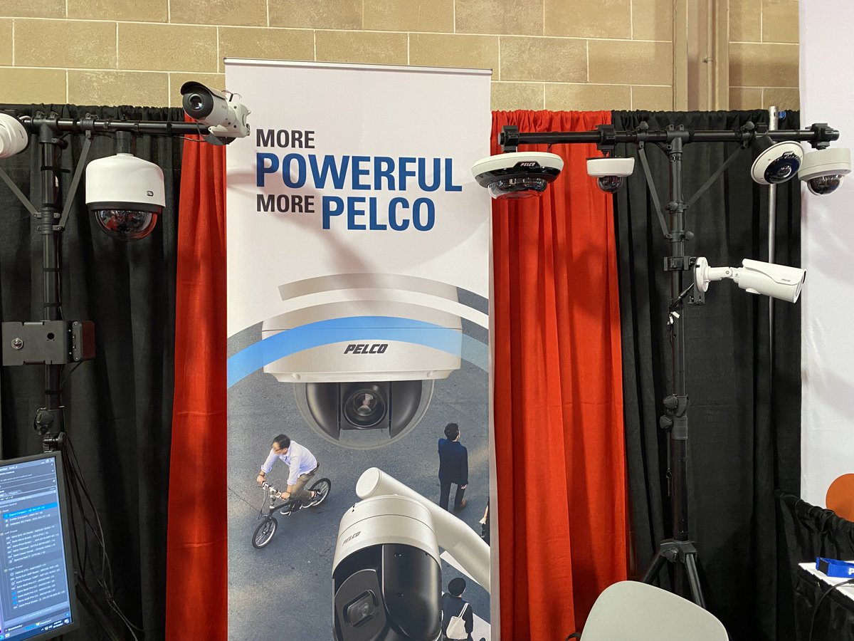 pelcovideo's tweet photo. It was an exciting first day at @MotoSolutions #Pelco booth #1024 at #SecurityCanada. There’s still time tomorrow to see the #Pelco #security solutions. Stop by to see the Sarix Pro 4, #PelcoCalipsa #VideoAnalytics, and #VideoXpert #VMS. Learn more:
https://t.co/MaeGyjMZZi https://t.co/sXYL7TNyDg