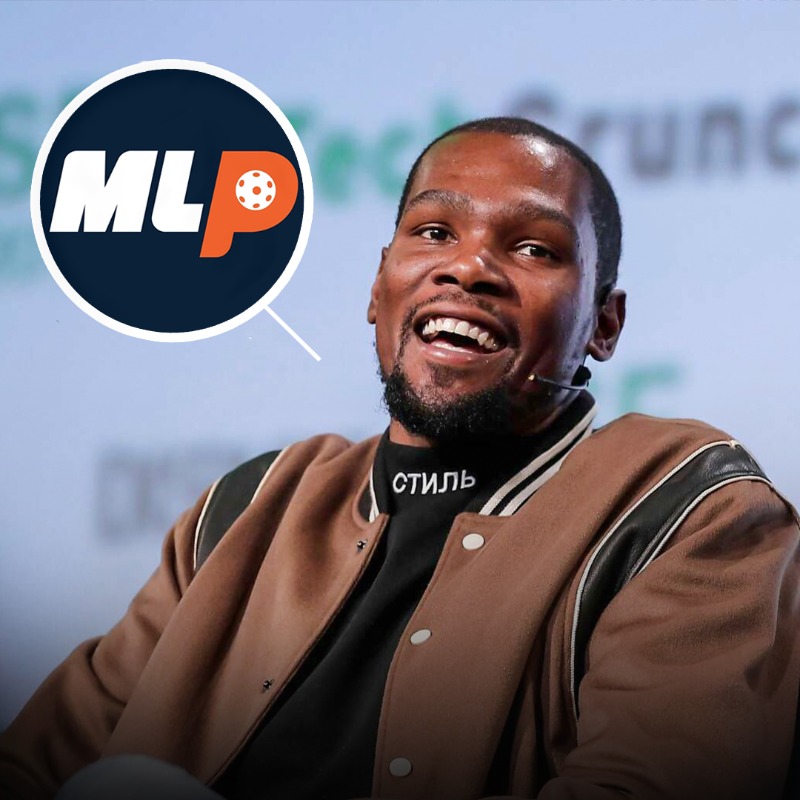 FOS's tweet photo. BREAKING: Kevin Durant and Rich Kleiman's 35V has purchased a Major League Pickleball team.

The expansion team will begin play in 2023, as MLP grows from 12 to 16 teams.