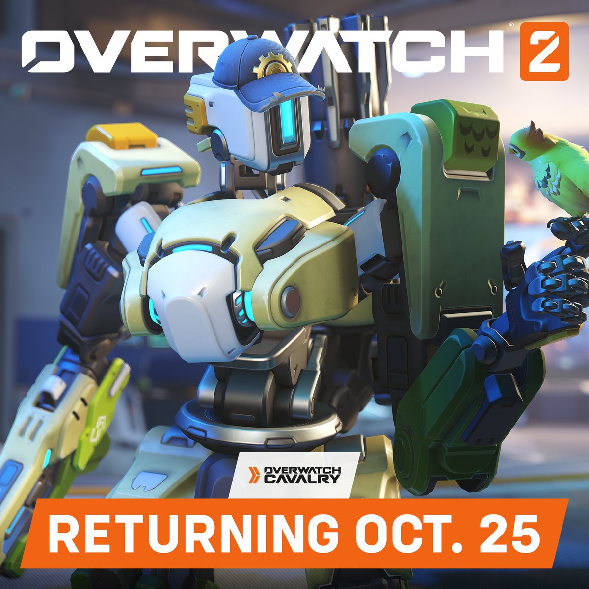 OWCavalry's tweet photo. Bastion, Torbjorn and Junkertown are scheduled to make their return to Overwatch 2 on October 25th 🛠

📰 Read More: https://t.co/6qzT4il5hN https://t.co/StfBHzFaTM