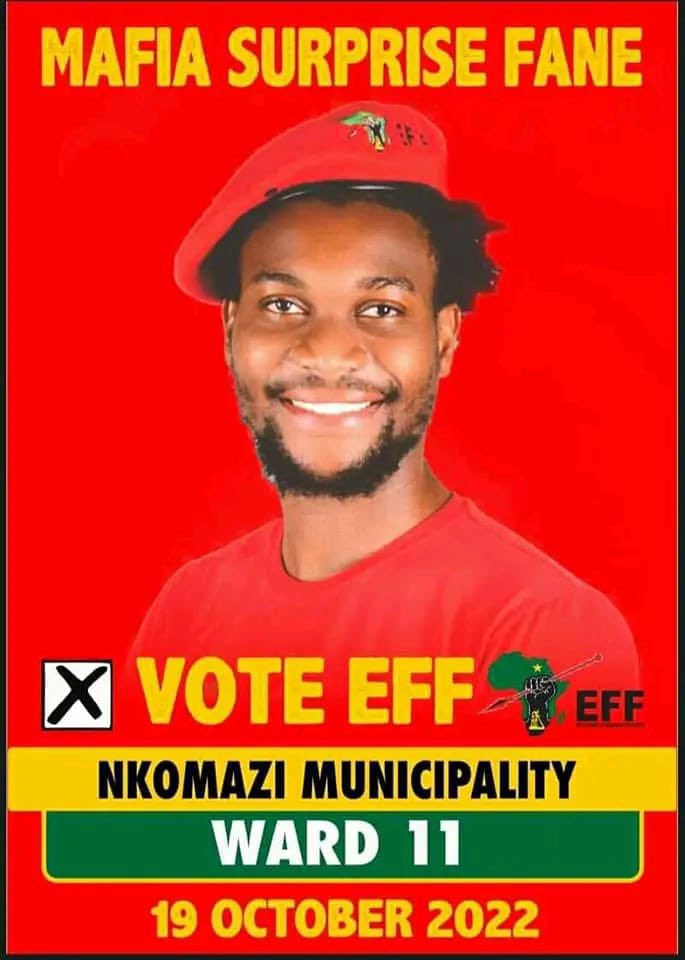 CliffordChuene's tweet photo. Congratulations are in order to the Newly Elected Councillor of Ward 11 in Nkomazi🔥
The EFF continues to demonstrate its mission and values in the country 🍃 https://t.co/kkK59HXwUP