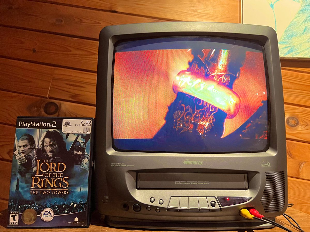 Playing the best movie video game: LotR The Two Towers