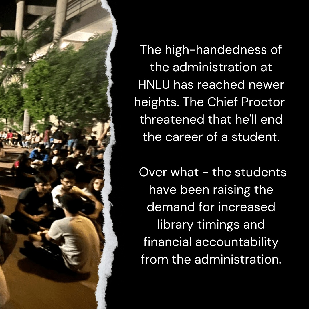 HNLUSBA's tweet image. #hnluaazaadrahega
#nointimings
#hnlu
#accesstolibrary