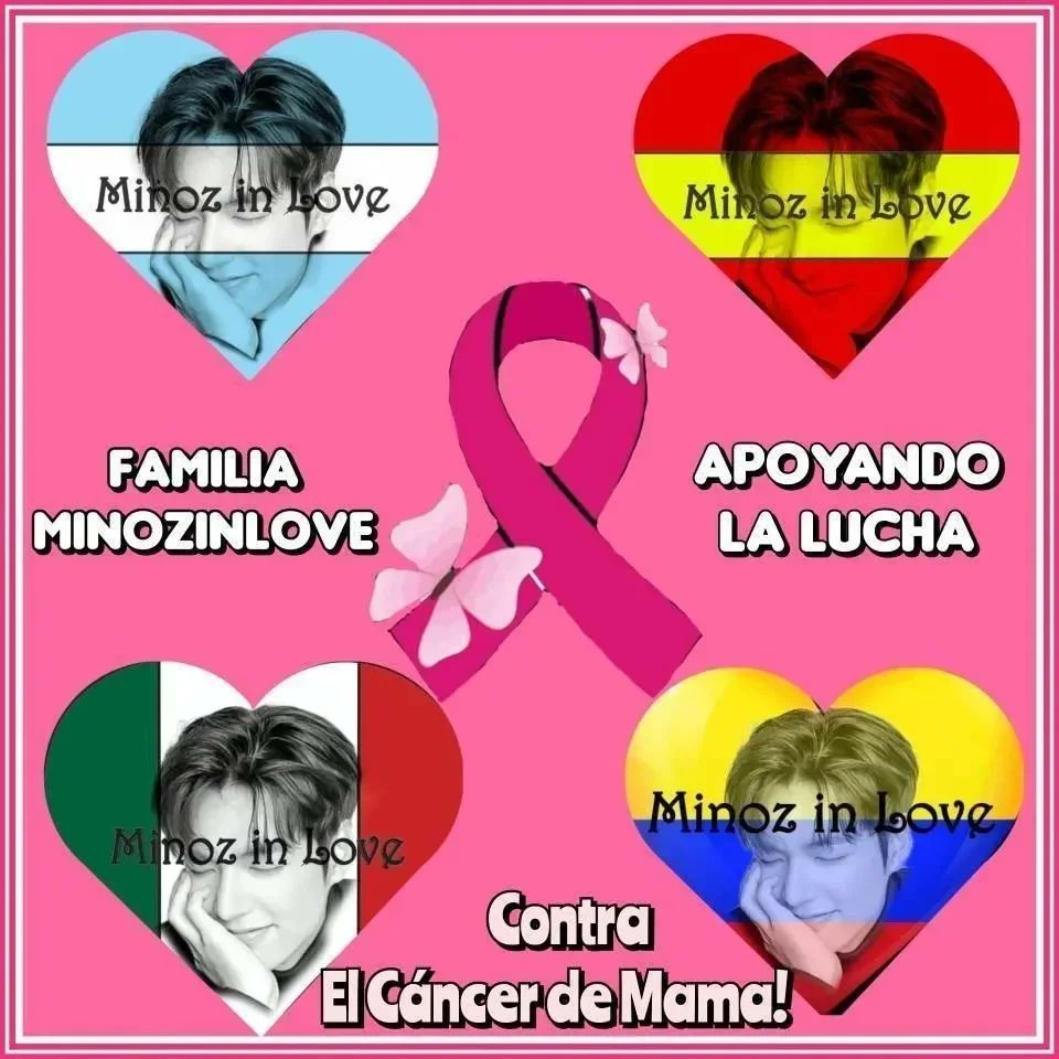 MinozInLove's tweet photo. Gracias mis hermosas minoz  por sumarse a la campaña!! 
Repost from @Minho17Lee 

Minozinlove.Spain
🇪🇸 con el día internacional de la lucha contra el cáncer de mama.
Fecha impulsada por la OMS para sensibilizar y concienciar a las mujeres de todo el mundo, https://t.co/goFXvNIMae