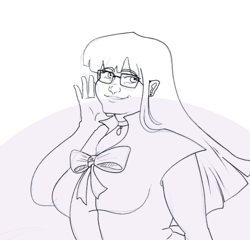 also doing some 2D drawlins again bc I'm trying to do fine motor stuff to help neuropathy in me fingies