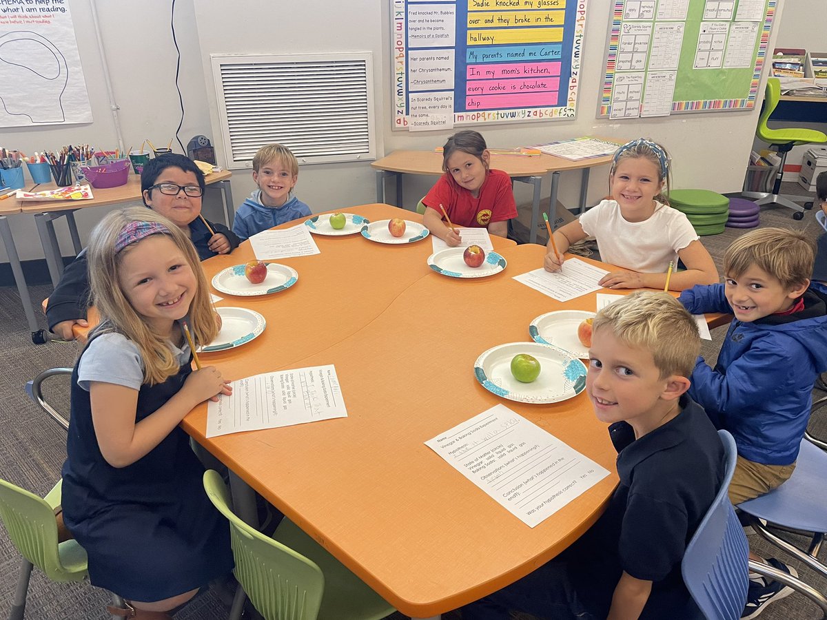 rfjeffcoat's tweet photo. We had an explosion of learning today with our APPLE-CANO experiment!  We loved seeing states of matter in action! #angeloakes https://t.co/eIofvjVryi