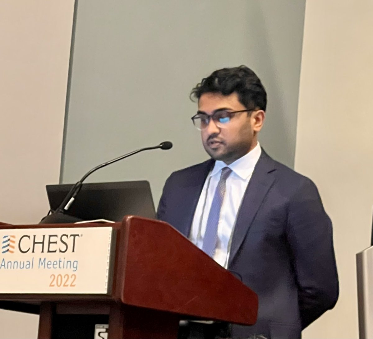 McGovernPulmCC's tweet photo. Beyond 🥹 of #MedEd #PCCM Chief Fellow @SelvinSJacob taking the stage #CHEST2022 speaking on #Sarcoidosis #Dermatology with esteemed faculty @ParijatSen11 @CCF_PCCM Dr Culver @obi_ogugua 

#Mentorship #Scholarship #Sponsorship https://t.co/q90Xp5PoLf