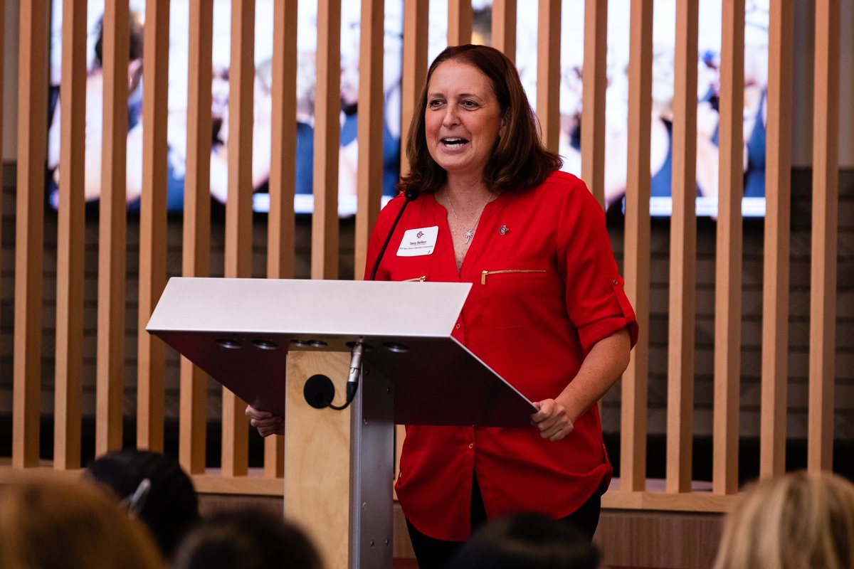 AztecClub's tweet photo. Yesterday we celebrated the launch of the SDSU Athletics Women's Fund!🔴⚫️

In conjunction with the 50th anniversary of Title IX, the fund aims to raise financial support to achieve &amp; maintain excellence across all Aztec women's programs.

Learn more: https://t.co/VUiNDbyI4D https://t.co/VMfQXphkLl