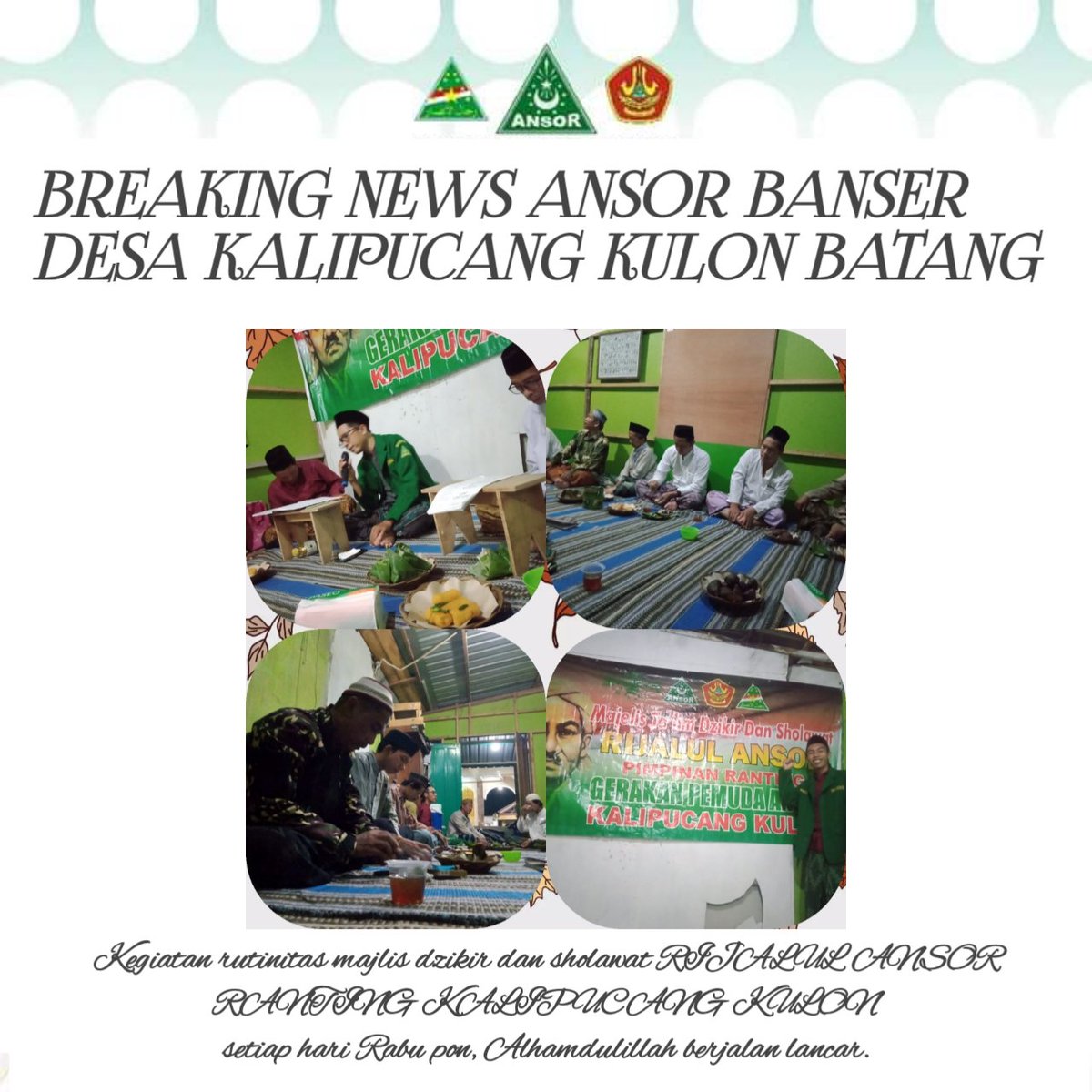 Selalu semangat pantang menyerah.