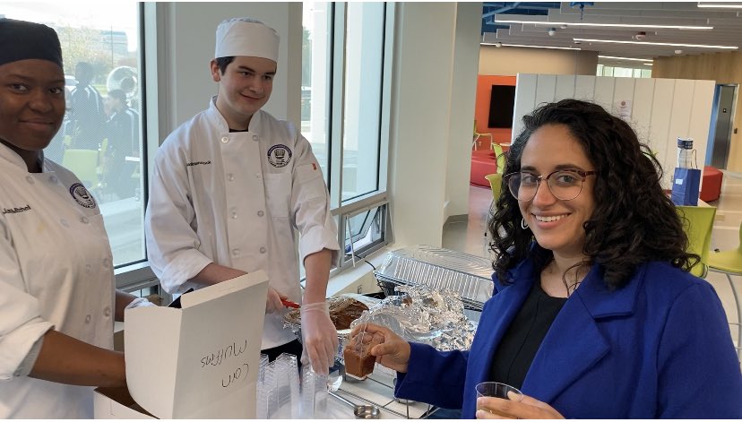 Thank you to the Arlington Career Center culinary students for catering the Washington-Liberty Annex Ribbon-Cutting Ceremony. The chili you all made for the event was delicious! <a href="/ACC_Culinary/">ACC Culinary Arts - Student Managed Account</a> <a href="/APSCareerCenter/">Arlington Career Center</a> <a href="/GeneralsPride/">Washington-Liberty HS</a>
