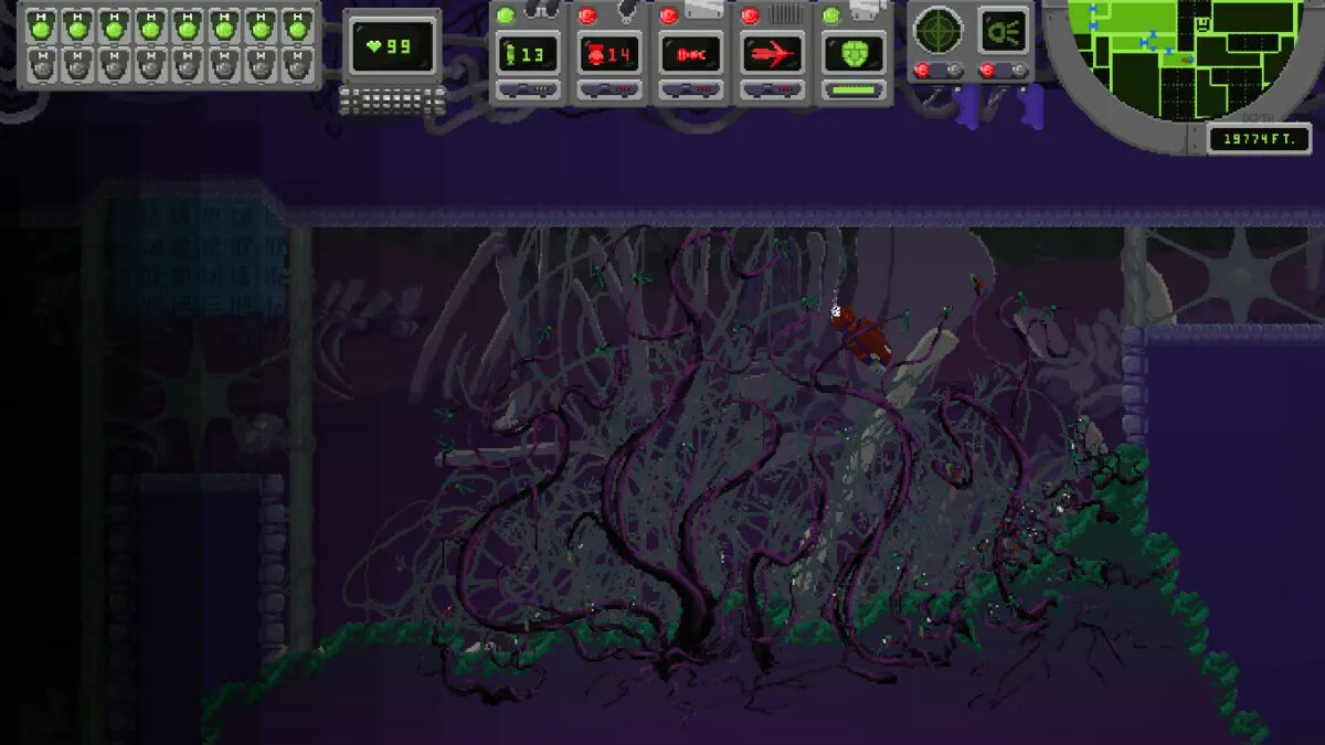megavisionsmag's tweet photo. Underwater Metroidvania #DepthsOfSanity gets a November 2nd release date for PC, with Xbox and Switch ports on the way for 2023. https://t.co/SJAc0ZqHxN https://t.co/KBoucaswaq