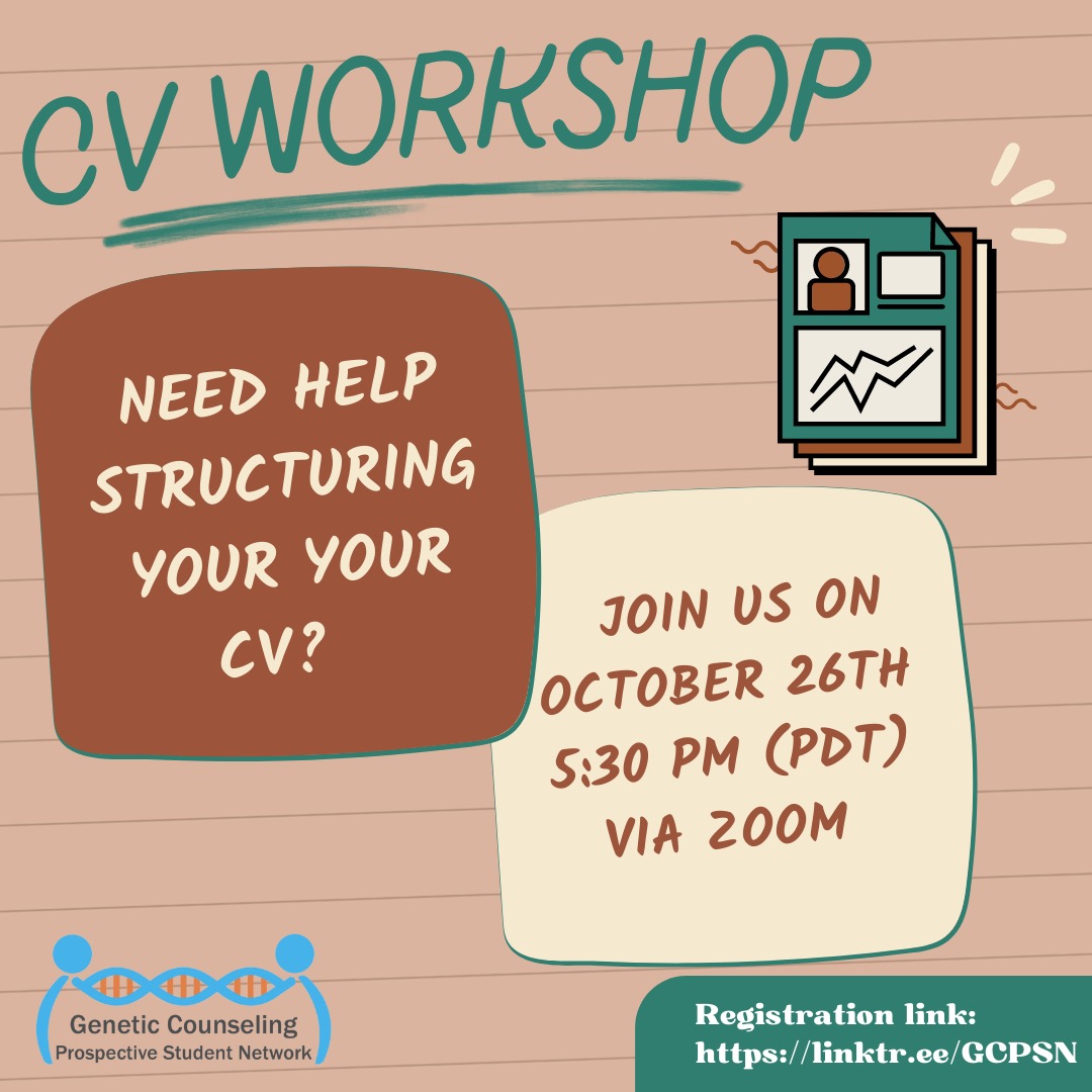 Genetic Counseling Prospective Student Network tweet media