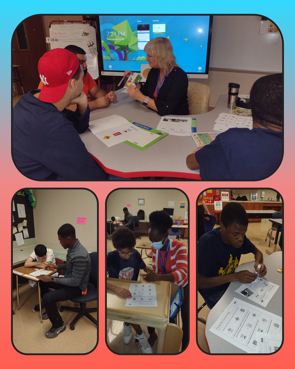 Dr_Corcoran's tweet photo. It's ALL hands on deck in Ms. Roenbeck's Class! Teacher, Para, & BIA work together to Unlock Students' Potential! #OneTeamStudentFocused @BryanMRussell @RoyalPalm_RPS @StangoTonina @mgbongiovi @JamilahStJuste @SommerPBCSD https://t.co/yCDevn2WFp