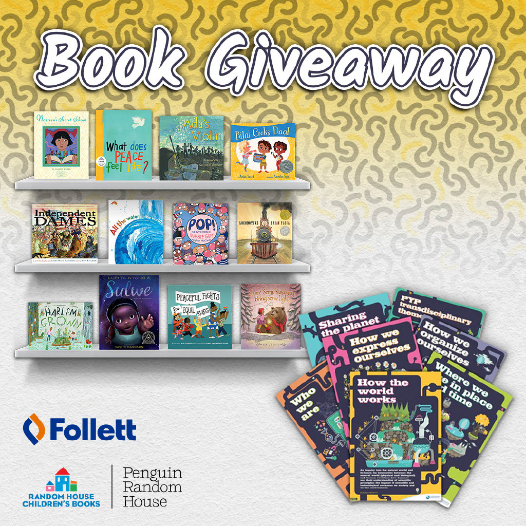 follettcontent's tweet photo. #IBEducators! Giveaway! Win a set of books for your #IB #PYP classroom! Enter now:
https://t.co/hw7hCXFCtP, Open until October 21!
@iborganization https://t.co/E1lNHmuWWc