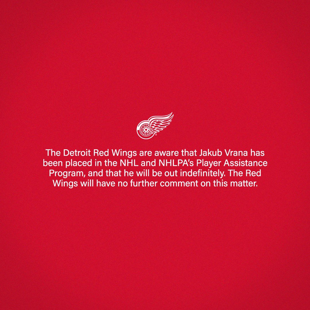 Detroit Red Wings tweet media