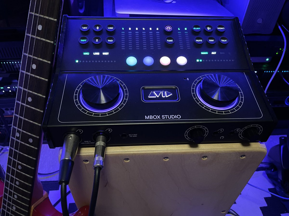 Daniel_dBBL's tweet photo. MBox Studio Welcome to the family, been waiting to introduce you everyone! @avid.protools #MBoxstudio #Protools #Avid https://t.co/xvgaEZSe2P