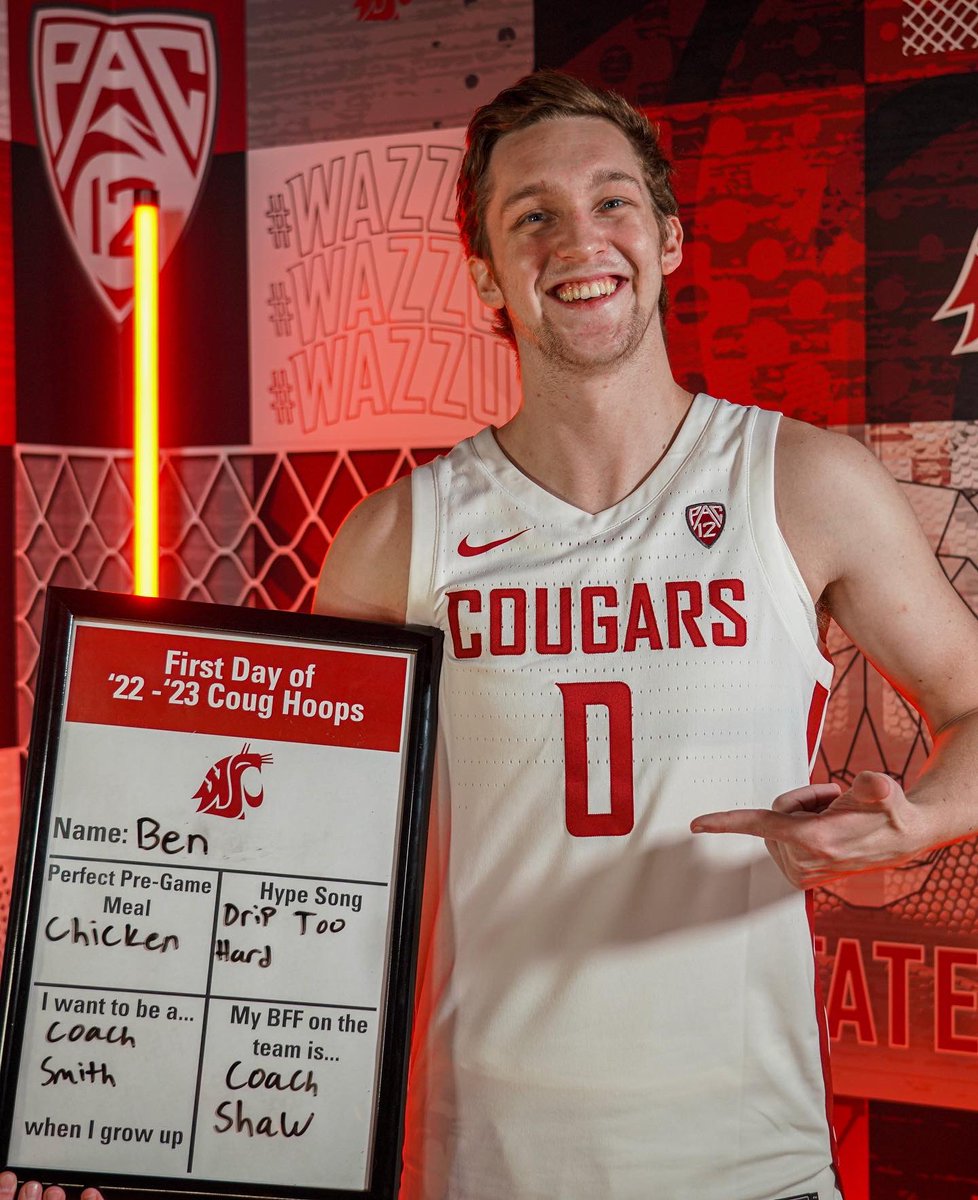 WSUCougarsMBB's tweet photo. Get to know some of the new faces on the ‘22-‘23 squad before the season starts����👇 https://t.co/iLtWkaOoQl
