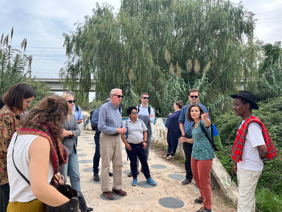 This week, Boston & Northern Virginia 🇺🇸 are taking part in the #MetroSolutions Conference & study visit organized by Barcelona Metropolitan Area!🇪🇸 #CitiesLearningFromCities about sustainable mobility, climate resilience & energy efficiency🚶🏻🚲🏙🚍⚡️as part of @IURC_Programme.