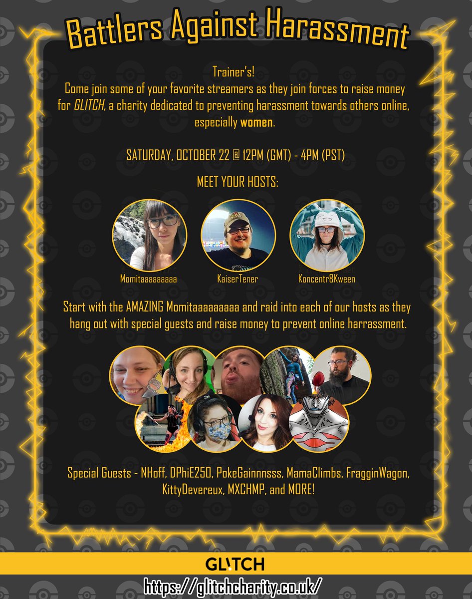 Actions speak louder than words. It’s my absolute pleasure to announce that <a href="/Momitaaaaaaaaaa/">Momo</a> <a href="/koncentr8kween/">Koncentr8kween (VALOR TL50, 540mil XP)</a> and I are organizing a MASSIVE 12 hour charity stream to combat directed harassment towards others online, especially women.