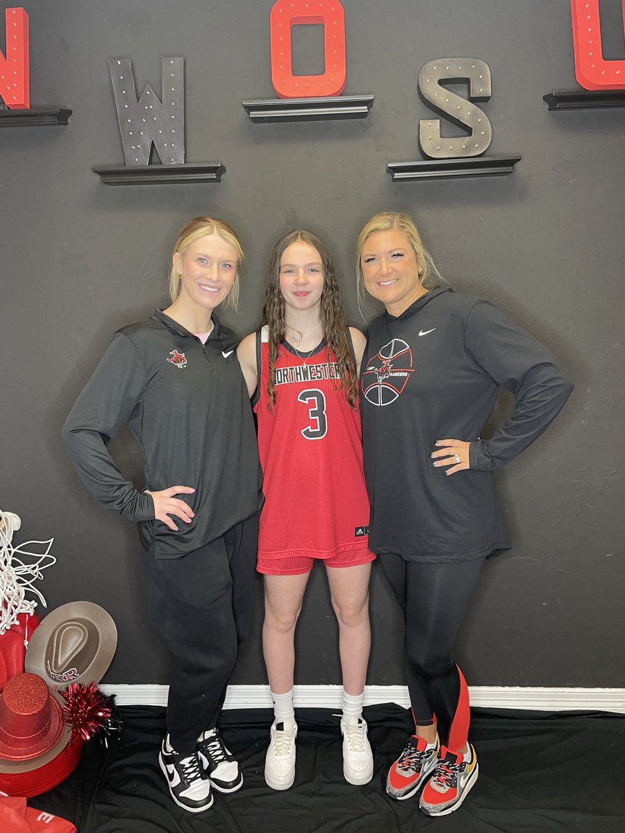 LillyMahy's tweet photo. A huge thank you to @NWOSUWBB for bringing me on a visit to campus! I am extremely thankful to receive my first offer to play the game I love and further my education! @_kneid @coachtdiess @CoachJPerryman @nixagirlsbball @Shockhoops @CoachRubyD @Coach_Nik15 https://t.co/0gxYZxA7va
