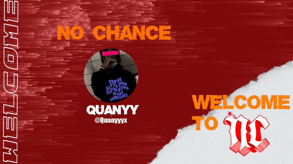 xTeamNC's tweet photo. Welcome @Quanyyyx as a streamer to No Chance❤️🧡 https://t.co/7g5s0GSwwS