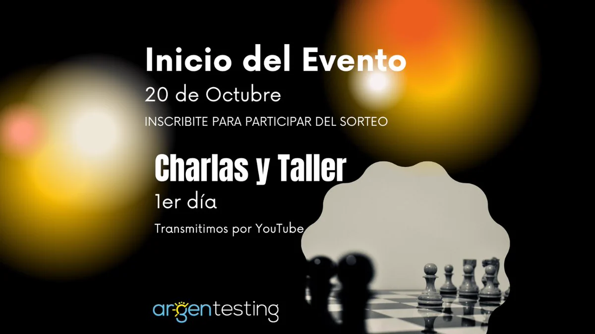 Argentesting 2022 | 7ma edición | Mañana iniciamos el primer día de charlas y taller. Agenda ▶ https://argentesting.com/agenda-2022/