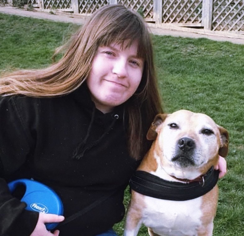 onicholson03's tweet photo. I sadly had to say goodbye to my best friend tonight it was the hardest thing to do I love him so much I rescued him from my local dog shelter I’m going to miss you so much Troy 😭❤️ https://t.co/vp6tc4ndqf