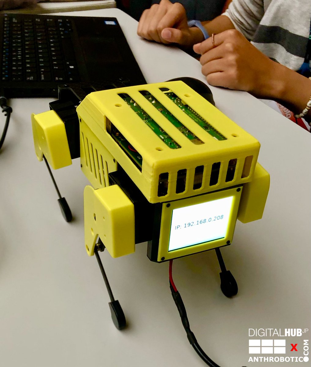ANTHROBOTIC's tweet photo. #ROSCON 2022: DAY 0 - WORKSHOPS
With DAY 1 about to begin, a quick look at yesterday’s packed workshops. 

NOTE:
Sound of a large room full of @leggedrobot’s Mini Puppers slowly coming to life: Recommended!
• • •
#ROS #ROSCON2022 #ROBOTS #JAPAN  — @digitalhubjp x @anthrobotic https://t.co/fbsi7RJuuq