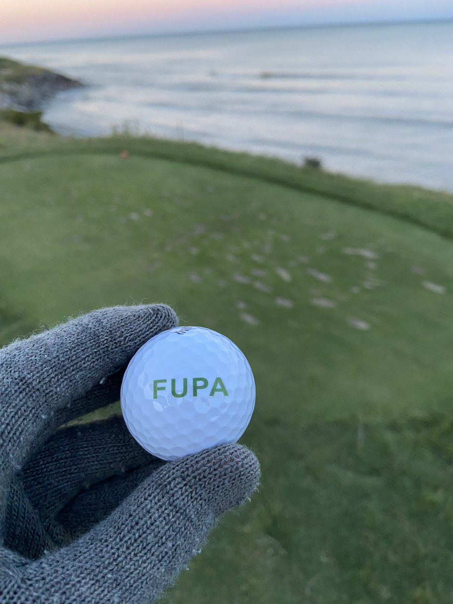 I just found this golf ball while golfing at the golf course does anyone know what it means