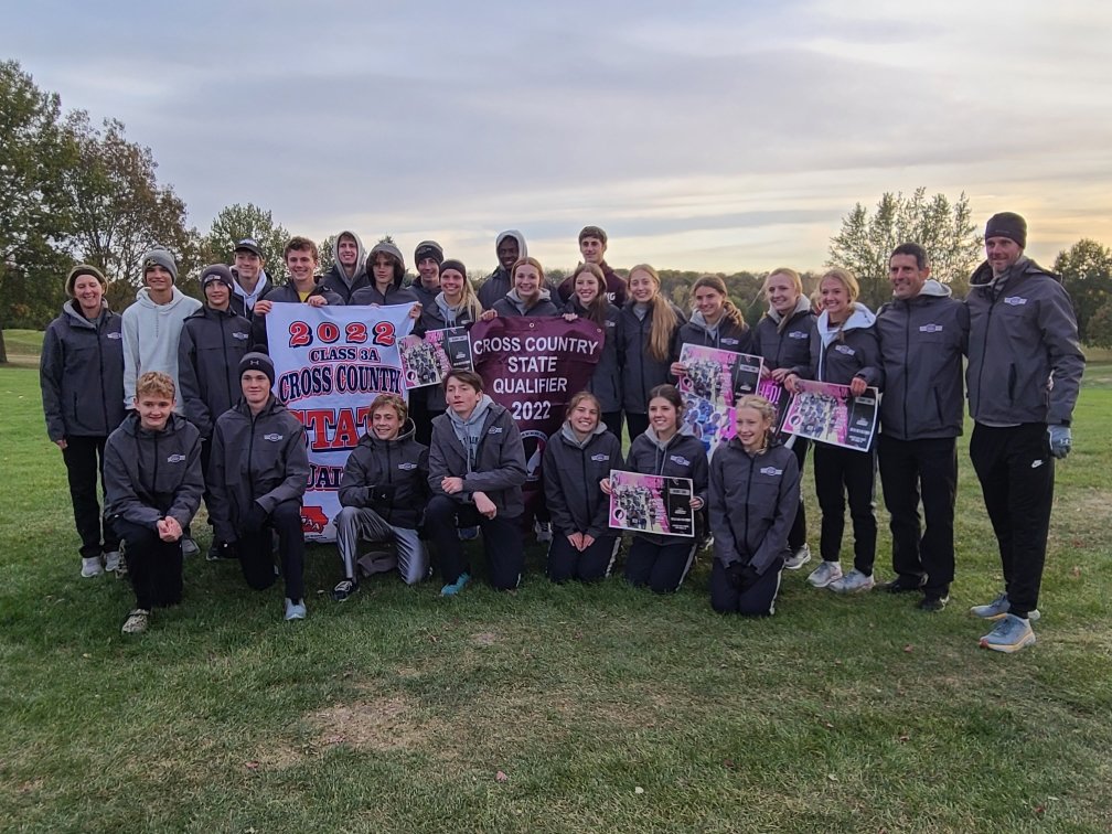 MVLCrossCountry's tweet photo. We're going back!  Boys and Girls are both district champs!  On to state! https://t.co/JZd8s712fp