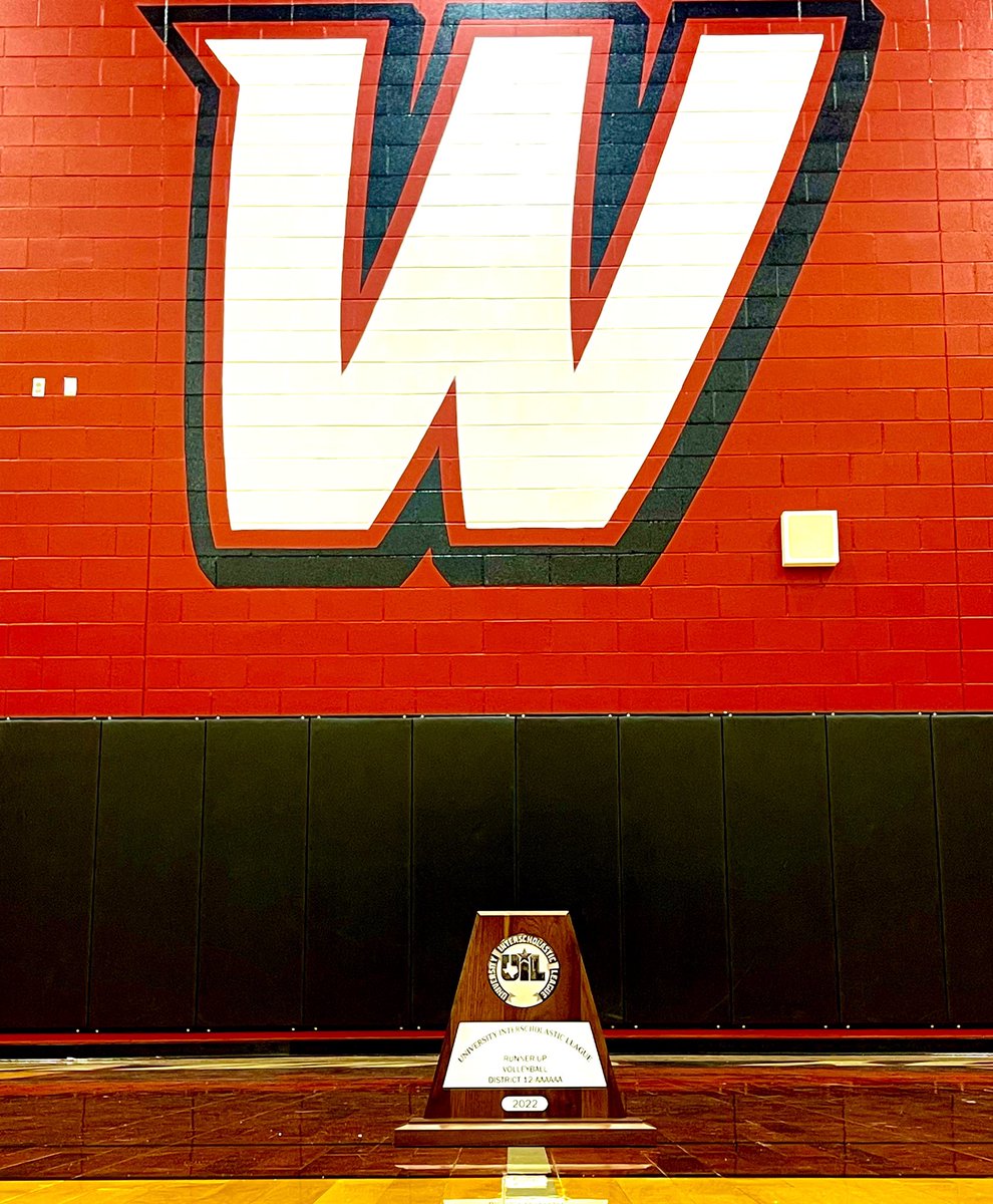 weissvolleyball's tweet photo. Check our what came in today!! 👀Our District 12-6A Runner-up trophy!!👏🏼 Proud of our young women &amp; coaches earning this success in our first year in 6A! @PfISDAthletics @FlxAtx @KMACChuck @texasvbi @PrepDigTX @LoneStarVB @varsity_news #EarnedNotGiven #BeTheOneWolfpack 🐺💪🏼 https://t.co/YAiJAjsRED