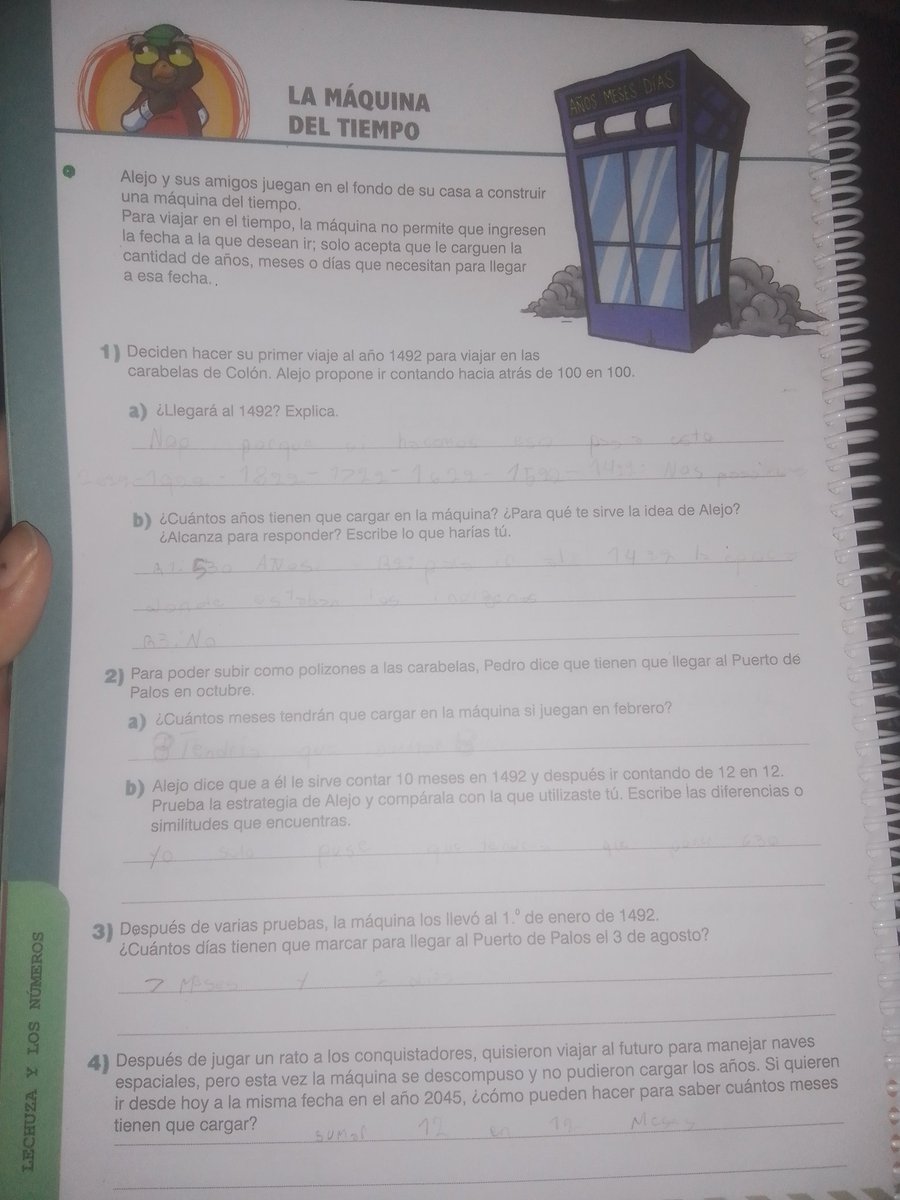 Nattu3's tweet photo. Resulta que mi hijo en 4to de escuela viene con estas tareas del libro curricular. Hay partes que sinceramente no entiendo y la maestra TAMPOCO pudo explicar, algún iluminado q me ayude?? https://t.co/cthVjYQnkz