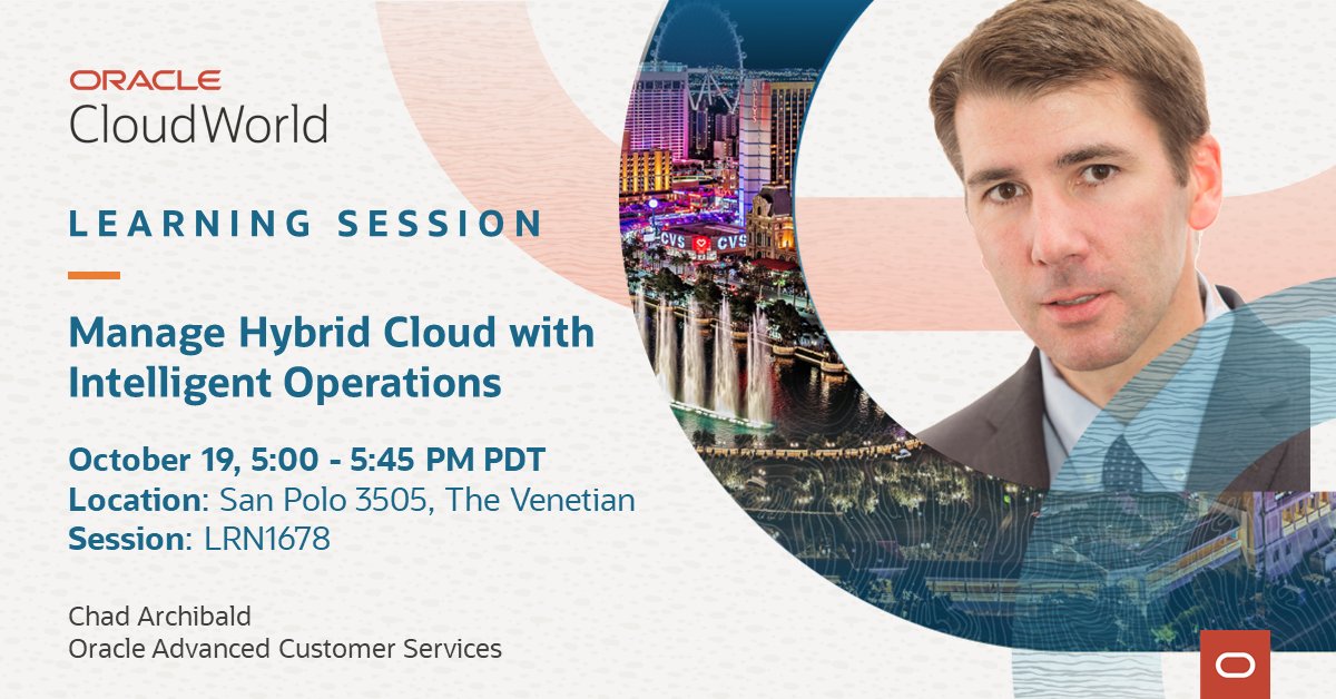 robertstory's tweet image. Today at 5:00pm PDT, learn at @Oracle #CloudWorld how to manage complex environments transparently by working with #OracleServices. Or experience it for free with code OCWDIGITAL under Digital All-Access. oracle.com/cloudworld/reg…