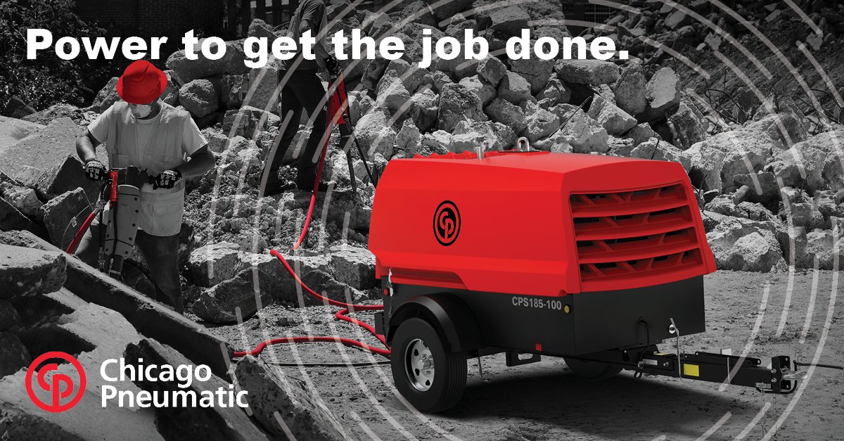 Designed for demanding job sites, our air compressors allow operators to run multiple hand tools and hammers at the same time for maximum efficiency. Check out the full fleet: bit.ly/3QADKvl