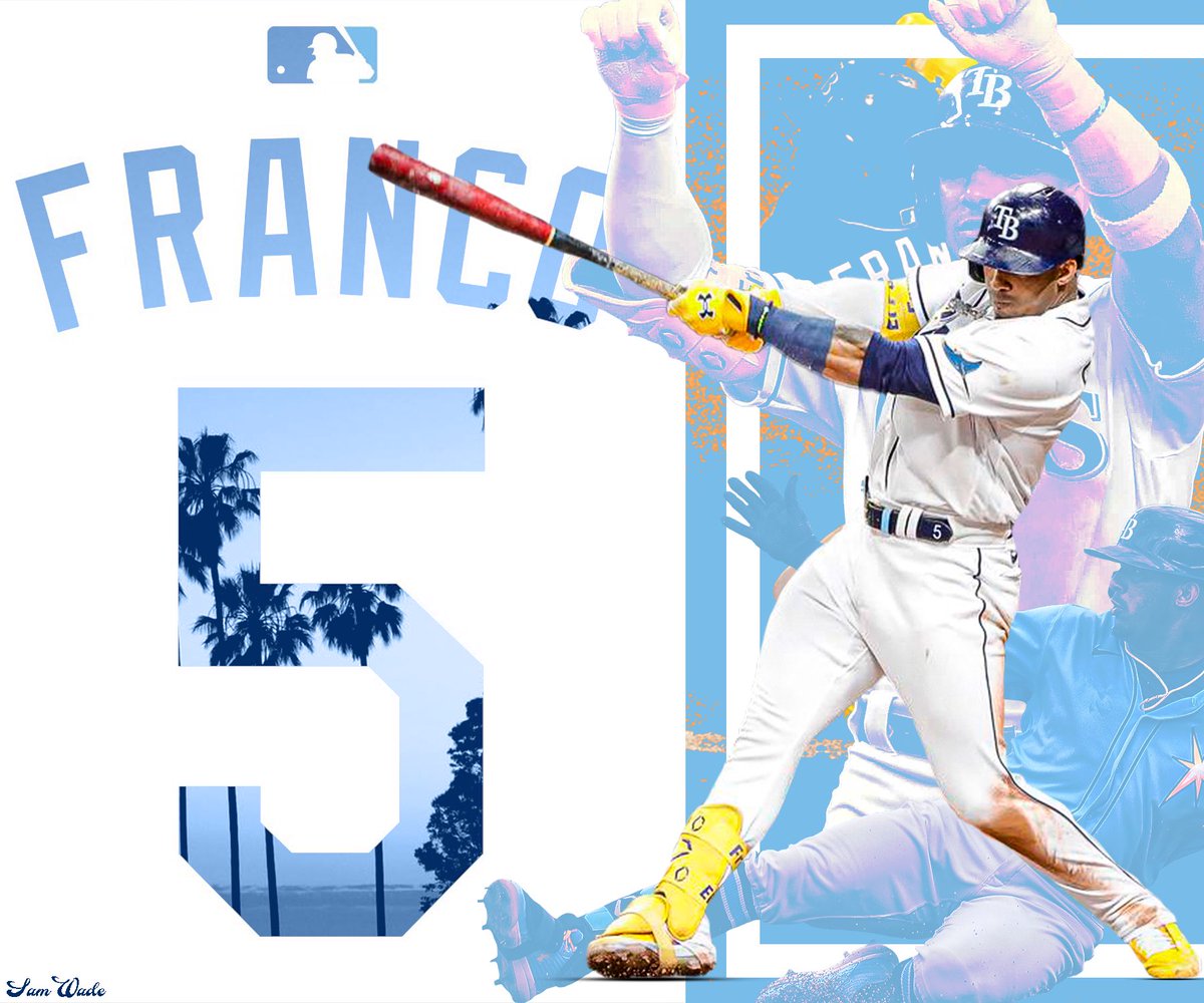 SDUBWallpapers's tweet photo. Wander Franco ⚾️ @MLB @RaysBaseball @raysbeisbol @MLBPA @BallyRays @TBRaysRepublic @Rayscoverage @TBRaysUK @WanderFranco23 #baseball #beisbol #tampabayrays #rays #wanderfranco #WallpaperWednesday #SDUBCertified https://t.co/erTLhgm27q
